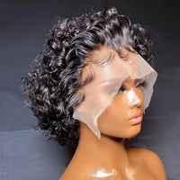 Natural Curly Hair Lace Before Any Face Wig Female Fashion