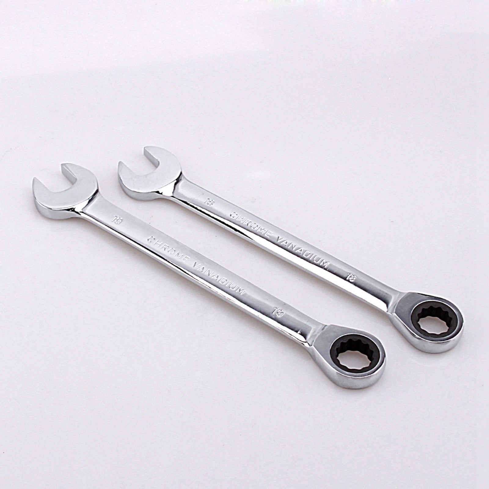12pcs Fixed Spanners Ratchet Wrench Kit, High-Torque Hand Tool Set For Garage, Workshop & Household Repairs