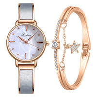 New Women's Quartz Watch Small Scale Simple And Exquisite Watermark