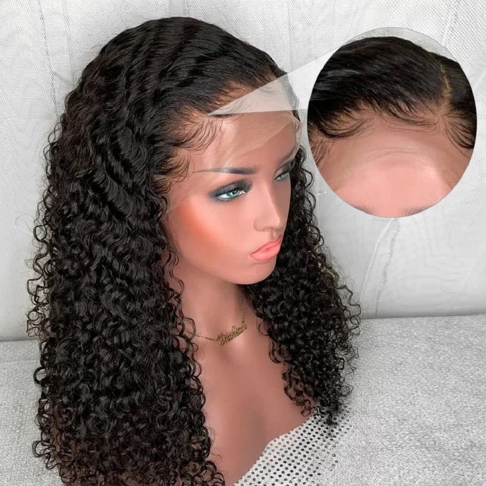 Front Lace Of Female Straight Hair Wig
