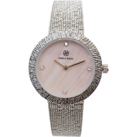 Fashionable And Trendy Mid-vintage Style Ladies' Steel Band Watch
