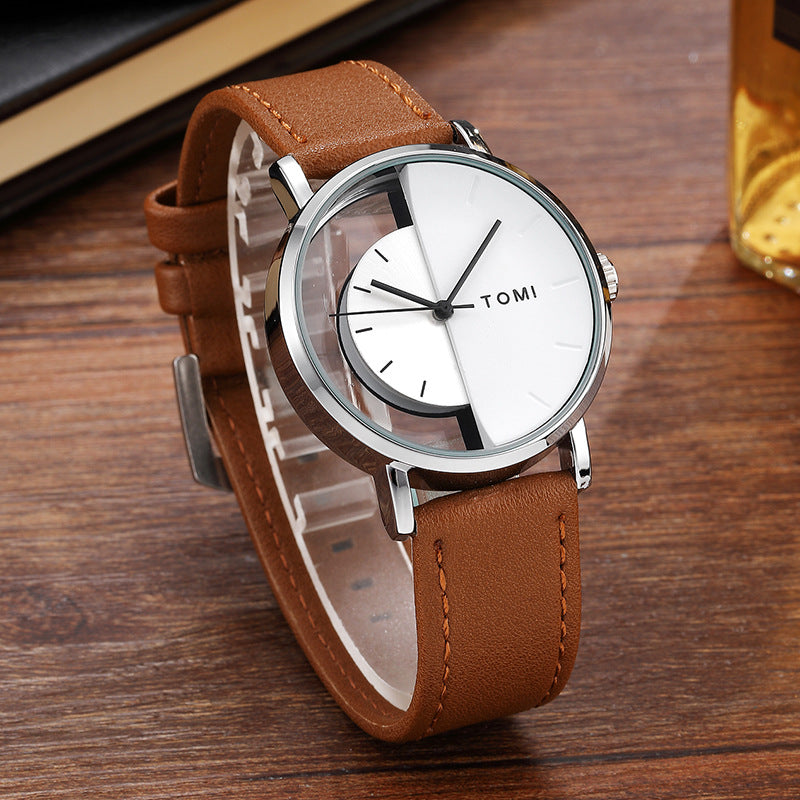 Belt Unisex Casual Fashion Quartz Watch