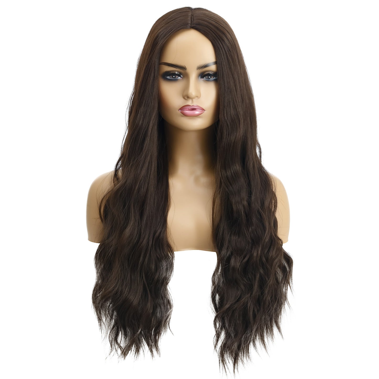 European And American Female Wigs, Wavy Curly Hair, Ladies Wig Head