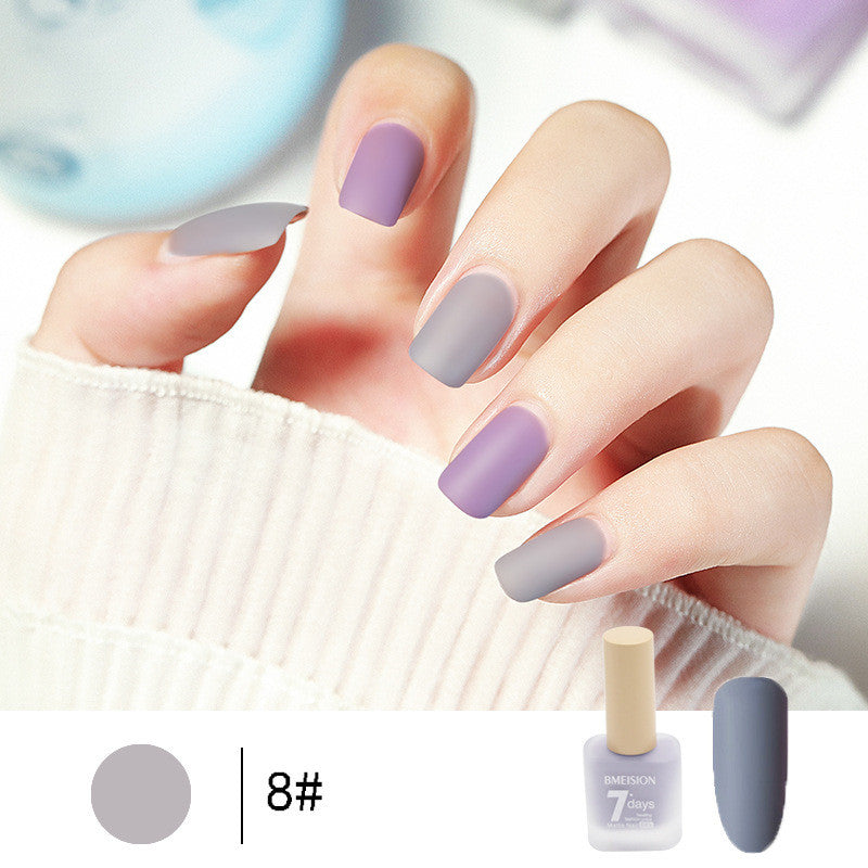 Frosted No-baking Quick-drying Nude Matte Nail Polish