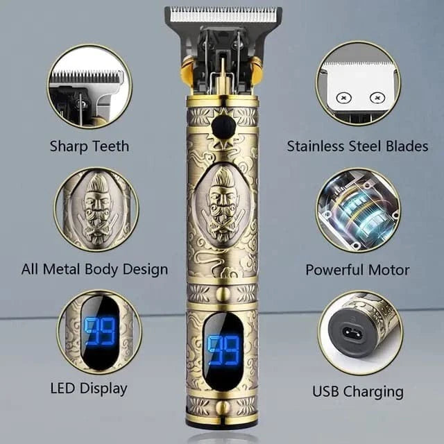 Beard Trimmer Men Rechargeable, Hair Clippers Men Cordless Hair Trimmer