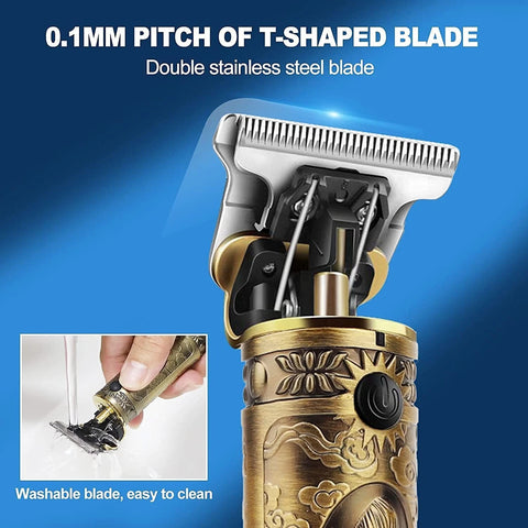 Beard Trimmer Men Rechargeable, Hair Clippers Men Cordless Hair Trimmer