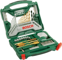 70-Pieces X-Line Titanium Drill and Screwdriver Bit Set (For Wood, Masonry and Metal, Accessories Drills) - FoxMart™️ - Bosch