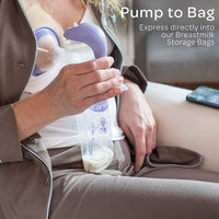 Breast Milk Storage Bags Breastmilk Pouches for Fridge or Freezer Use, Store Flat or Standing, BPA and BPS Free, Pre-Sterilised, Double Zipper Seal, Pack of 50 - FoxMart™️ - FoxMart™️