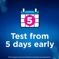 Clearblue Pregnancy Test - Digital with Weeks Indicator, The Only Test That Tells You How Many Weeks, 1 Digital Test - FoxMart™️ - Clearblue