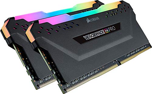 Corsair CMW16GX4M2C3200C16 Vengeance RGB PRO 16 GB (2 x 8 GB) DDR4 3200 MHz C16 XMP 2.0 Enthusiast RGB LED Illuminated Memory Kit - Black - FoxMart™️ - Corsair