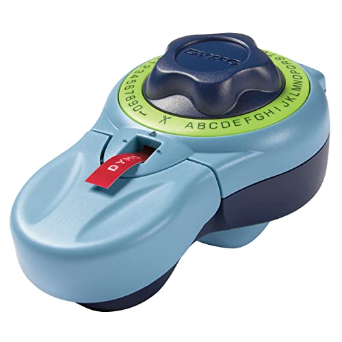 DYMO Junior Home Embossing Label Maker | 42 Character Wheel with Large Knob | No Batteries Required - FoxMart™️ - Dymo