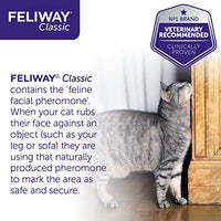 FELIWAY Classic 30 day starter kit. Diffuser and Refill. Comforts cats and helps solve helps solve behavioural issues and stress/anxiety in the home - 48ml, White - FoxMart™️ - Feliway