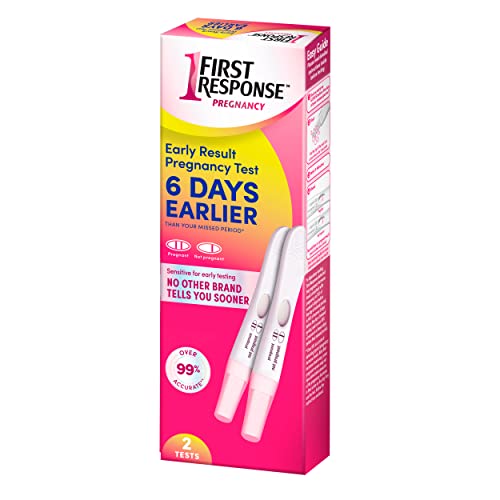 First Response Early Result Pregnancy Test, 2 Count (Pack of 1) - FoxMart™️ - FIRST RESPONSE