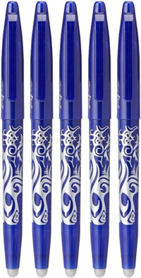 Frixion Erasable Rollerball Pen Set (Pack of 5) - Blue - FoxMart™️ - FoxMart™️