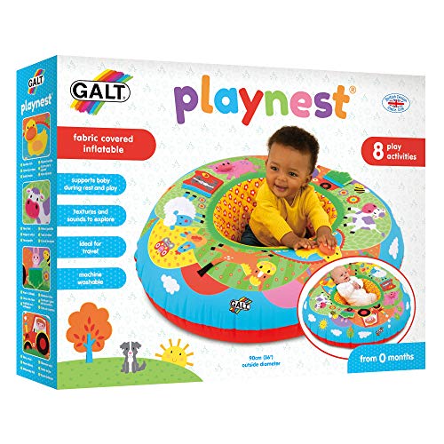 Galt Toys, Playnest - Farm, Sit Me Up Baby Seat, Ages 0 Months Plus - FoxMart™️ - Galt