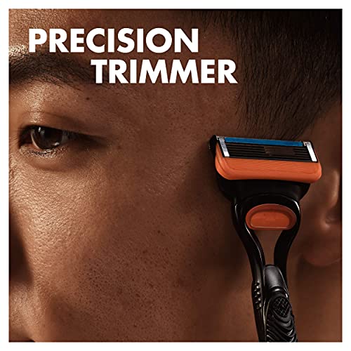 Gillette Fusion5 Men's Razor +, 3 Razor Blade Refills with Precision Trimmer, 5 Anti-Friction Razor Blades - FoxMart™️ - Gillette