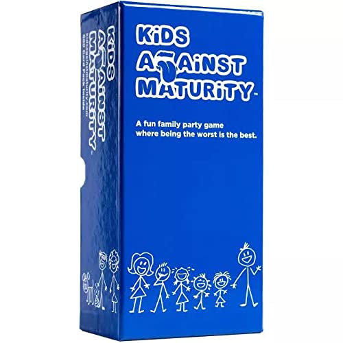 Kids Against Maturity: Card Game for Kids and Families, Super Fun Hilarious for Family Party Game Night - FoxMart™️ - Kids Against Maturity
