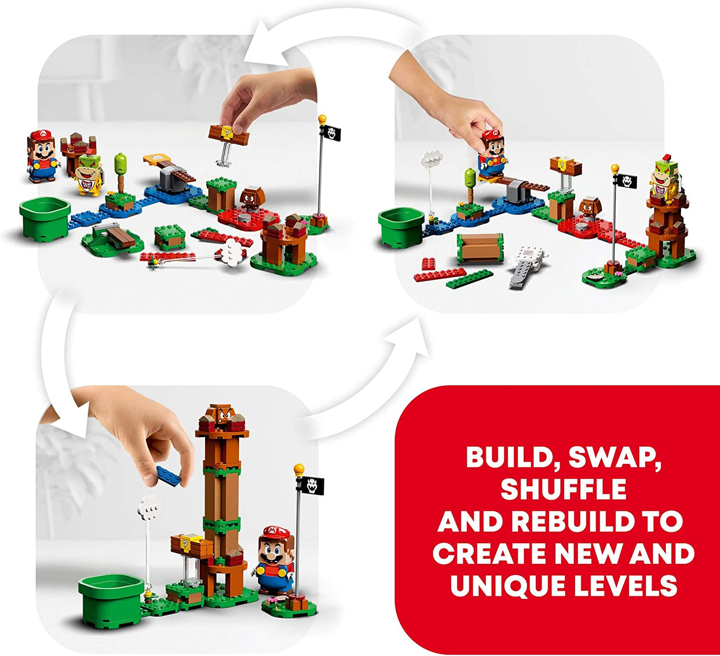 LEGO 71360 Super Mario Adventures Starter Course Set, Buildable Toy Game, Collectible Gifts for Kids, Boys & Girls 6 plus Year Old with Interactive Figure - FoxMart™️ - 6 years and up