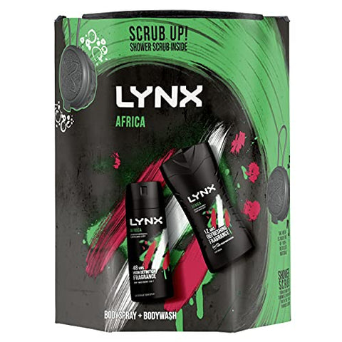 Lynx Africa Duo Body Gift Set For Men, Pack of 3 - FoxMart™️ - Lynx