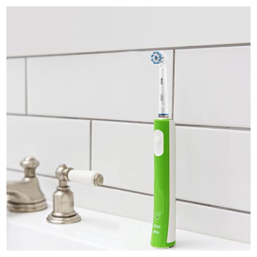 Oral-B Kids Electric Toothbrush, Gifts For Kids, 1 Toothbrush Head, with Kid-Friendly Sensitive Mode, For Junior Kids Ages 6+, 2 Pin UK Plug, Green - FoxMart™️ - Oral-B