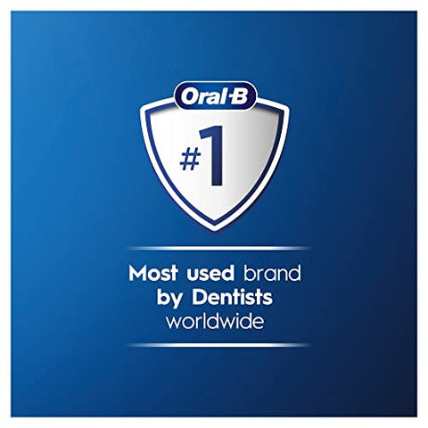 Oral-B Pro 3 Electric Toothbrush with Smart Pressure Sensor, 1 Cross Action Toothbrush Head & Travel Case, 3 Modes with Teeth Whitening, Gifts for Men/Women, 2 Pin UK Plug, 3500, Black - FoxMart™️ - Oral-B