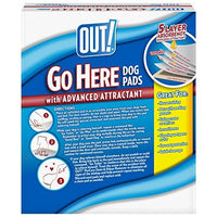 OUT! Go Here Absorbent Pet and Puppy Training Pads |100 Pads - FoxMart™️ - OUT!
