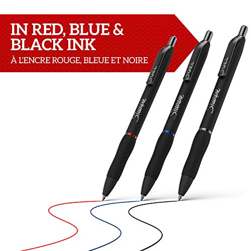 Sharpie S-Gel | Gel Pens | Medium Point (0.7mm) | Black Ink | 3 Count - FoxMart™️ - Sharpie