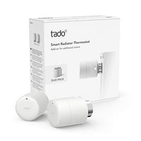 tado° Smart Radiator Thermostat (Universal Mounting) - Duo Pack – Add-Ons For Multi-Room Control, Intelligent Heating Control, Easy DIY Installation - FoxMart™️ - tado°