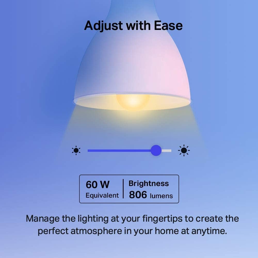 Tapo Smart Bulb, Smart Wi-Fi LED Light, B22, 8.7W, Energy Saving
