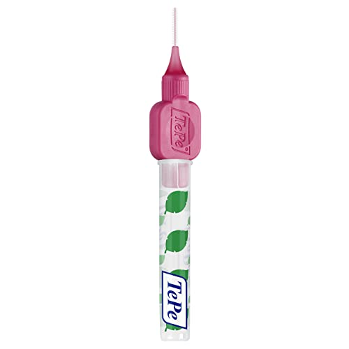 TePe Interdental Brushes | Type: Original | Pink | Size 0 (0.4mm) | 1 Pack of 8 Brushes - FoxMart™️ - TEPE