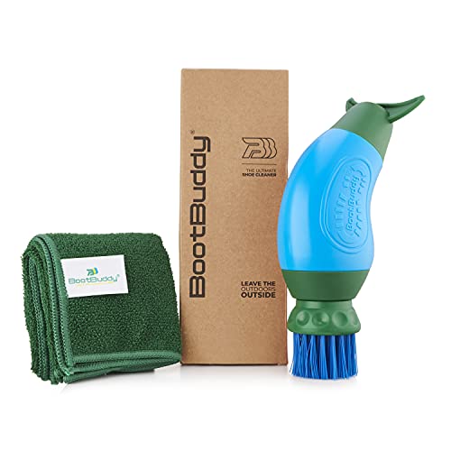 The Boot Buddy - Shoe & Boot Cleaner Brush: Scrub Clean Walking & Hiking Boots, Golf Shoes, Football Boots, Wellies & General Outdoor Footwear & Equipment, in Minutes. - FoxMart™️ - boot buddy