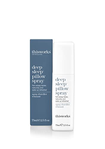This Works Deep Sleep Pillow Spray, The Award Winning Natural Pillow Spray, Backed by Science, Infused with Lavender, Camomile and Vetivert, 75ml - FoxMart™️ - This Works