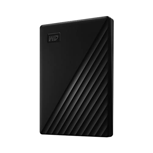 WD 2TB My Passport Portable HDD USB 3.0 with software for device management, backup and password protection - Black - Works with PC, Xbox and PS4 - FoxMart™️ - Western Digital